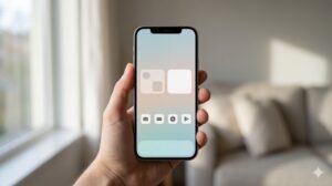 ルールが適用され、美しく、使いやすく、迷いのないスマホ画面
